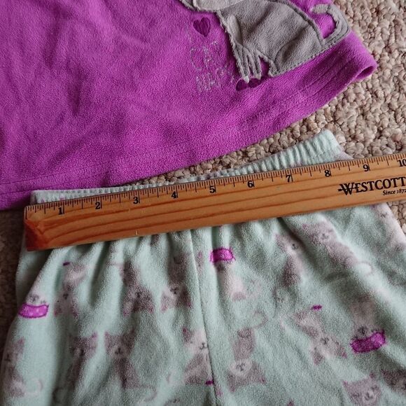 Just one you made by Carter's Purple Fleece Pajama Set Size 18M - Picture 8 of 11